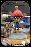 SD Scale Chibi Version Metal Seadramon & Pinochimon - Digimon Resin Statue - FYY Studios [In Stock]