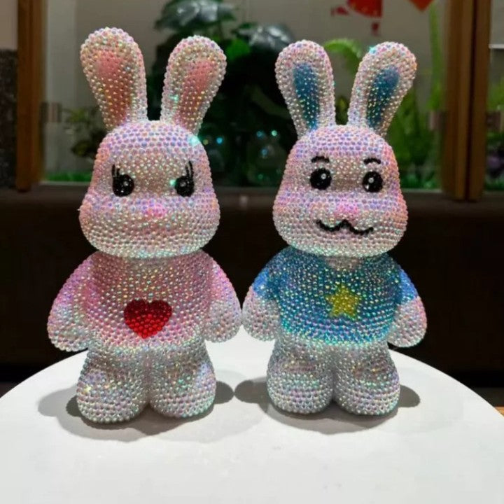 DIY Rabbit -Crystal Rhinestone Full Diamond Painting