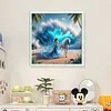 Beach Beauty Horse-11CT Stamped Cross Stitch 40*40cm