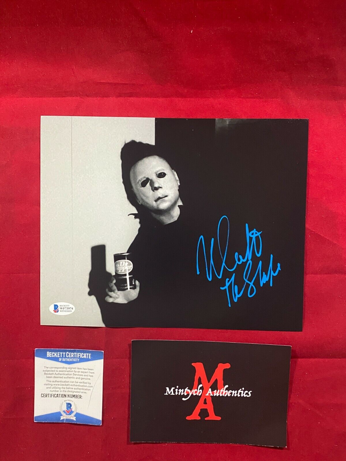 NICK CASTLE AUTOGRAPHED SIGNED 8X10 Photo Poster painting! HALLOWEEN! MICHAEL MYERS! BECKETT COA