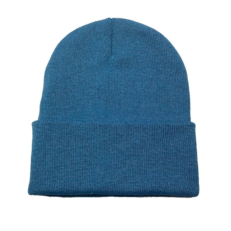 Unisex Minimalist Solid Color Eaveless Wool Cap