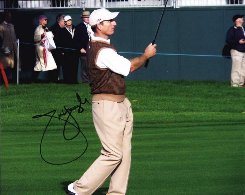 Jim Furyk authentic signed PGA golf 8x10 Photo Poster painting W/Certificate Autographed (A0001)