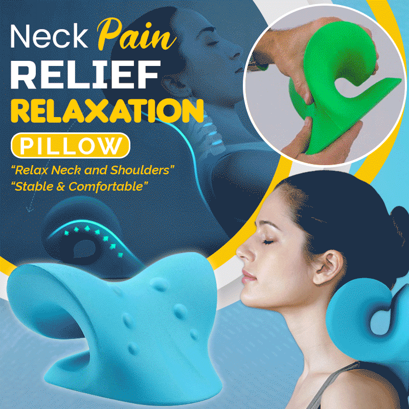 Neck Pain Relief Relaxation Pillow