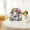 Diamond Painting Acrylic Elephant Desktop Ornament Decorations