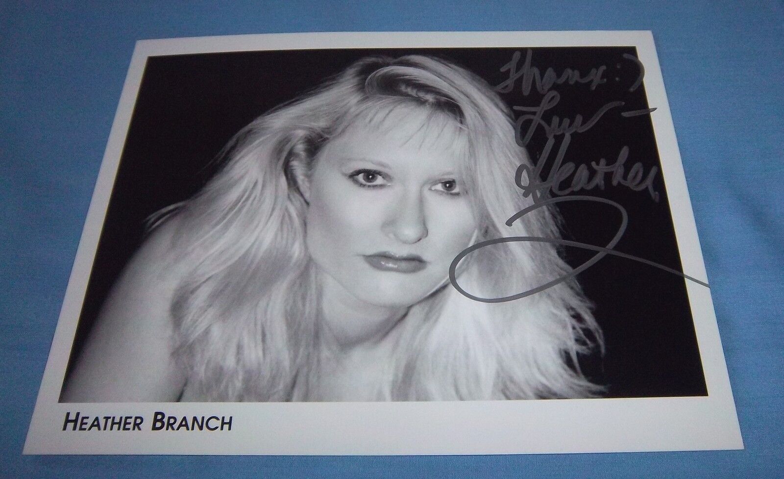 Heather Branch Signed Autographed 8x10 Photo Poster painting Radio Personality