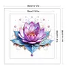 Lotus Bead Embroidery Kit Pre-Printed Bead Cross stitch tapestrymarket