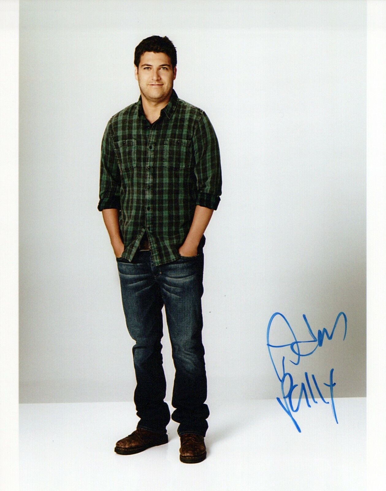 Adam Pally head shot autographed Photo Poster painting signed 8x10 #2