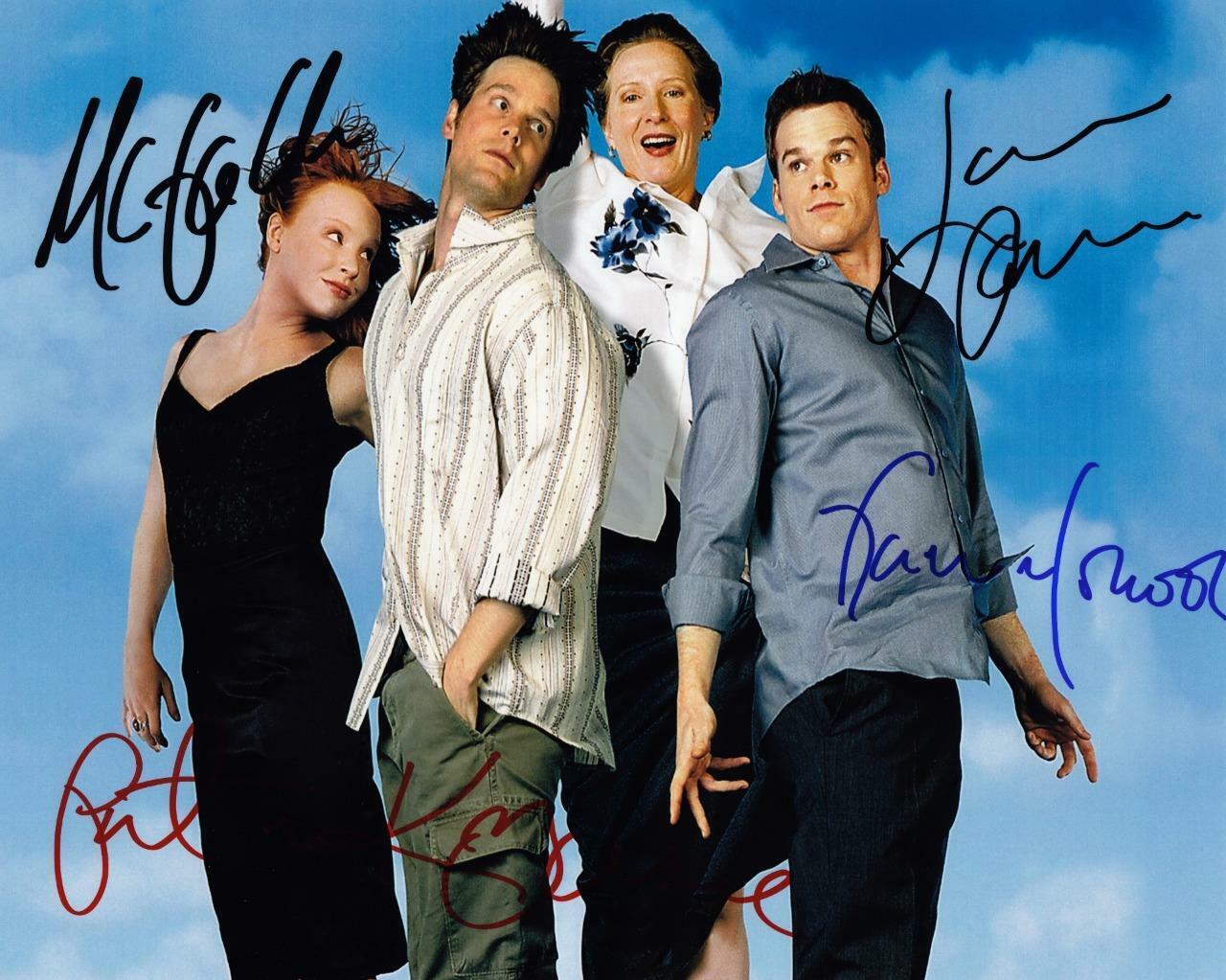 Six Feet Under Cast X4 SIGNED AUTOGRAPHED 10 X 8