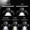 LED Wristwatch Flashlight Rechargeable Torch Light Watch for Outdoor Running
