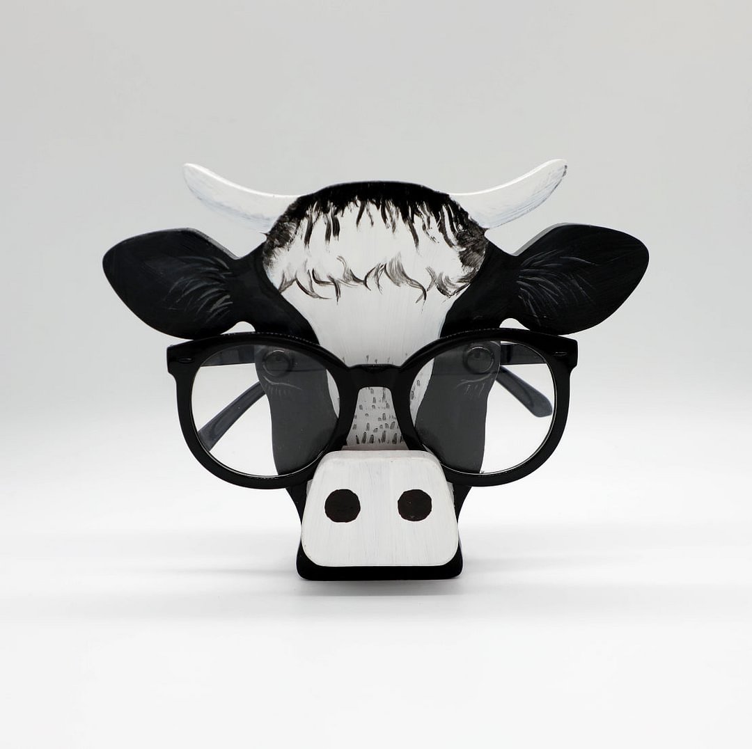 Cow Animal Glasses Holder