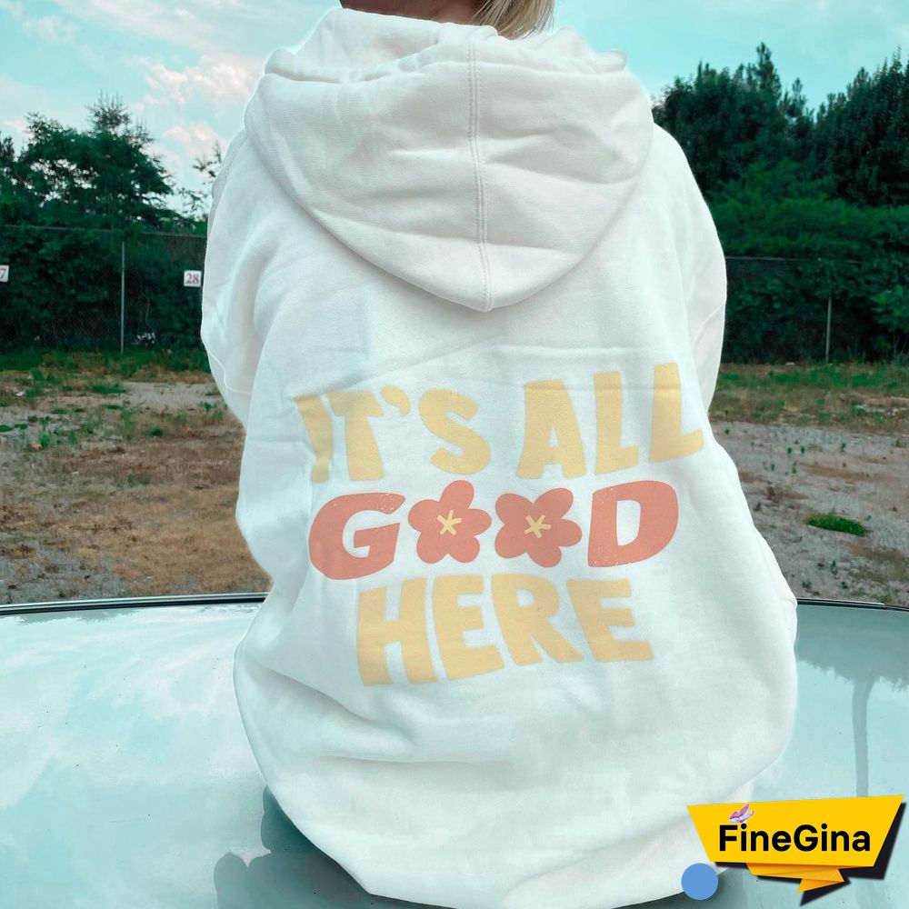 Printed Casual Long Sleeve Loose Hoodie