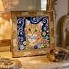Diamond Painting-DIY Crystal Rhinestone Tabby Cat