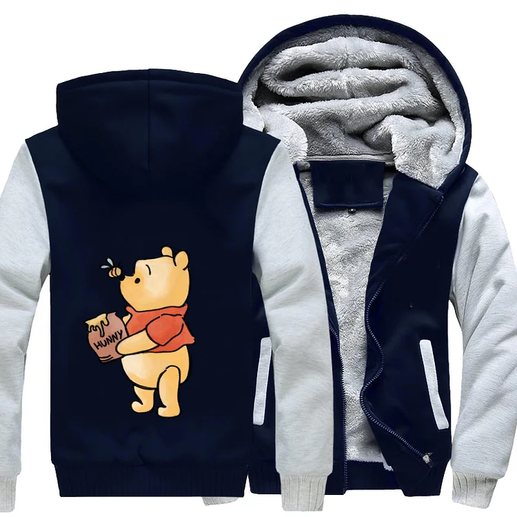 Winnie the pooh fleece jacket sale