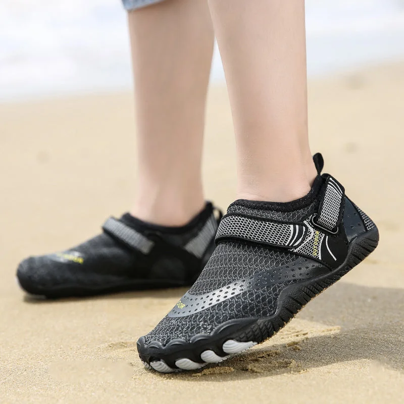 school supplies  Children Aqua Shoes Solid Color  Barefoot Water Beach Wading Child Summer Non-Slip Sport Swimming Watersport Beach Shoes Kids