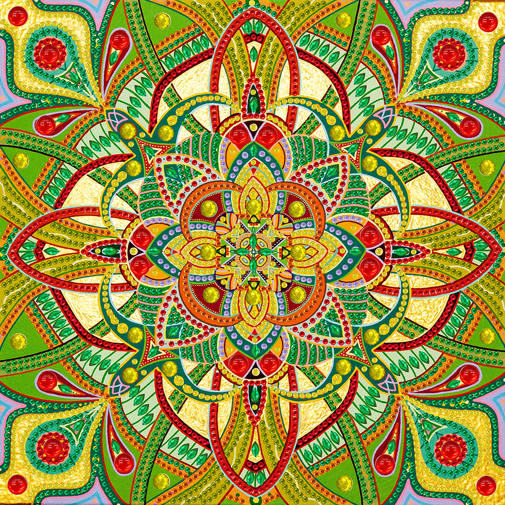 

Datura - Special Shaped Diamond Painting - 30*30CM, 501 Original