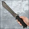 M48 Ops Combat Bowie | 420A rozsdamentes ac&eacute;l | 16" teljes hossz | MOLLE-kompatibilis tok mell&eacute;kelve