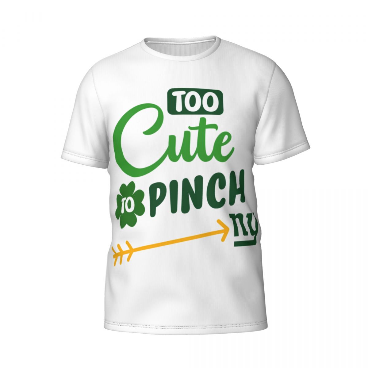 New York Giants Too Cute To Pinch Printed Men's T-Shirt