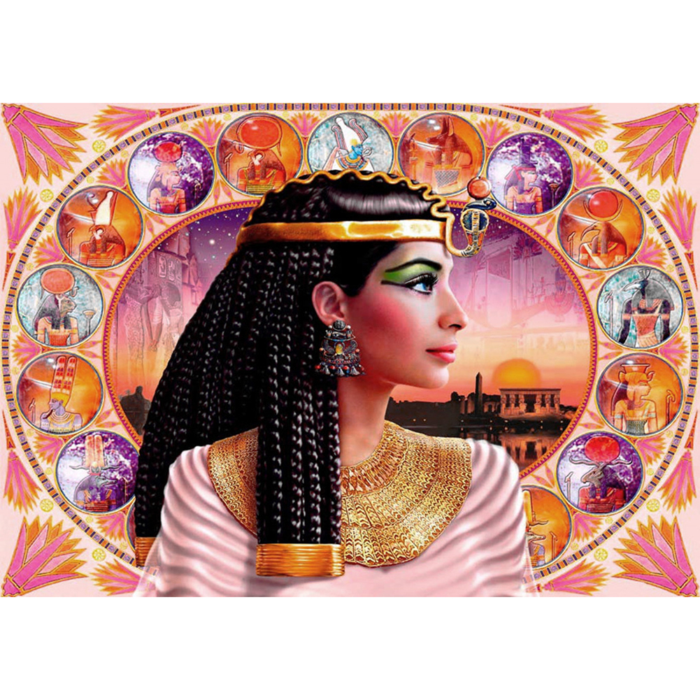 

40*30CM - Square Drill Diamond Painting - Cleopatra, 501 Original