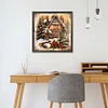 Diamond Painting-DIY Full Round Drill Christmas House