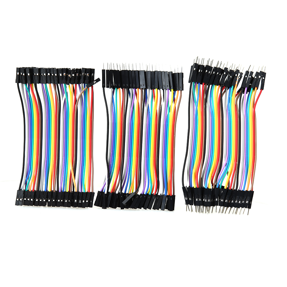 

120pcs Color Ribbon Line Breadboard Dupont Cable Jump Jumper Wire, 501 Original