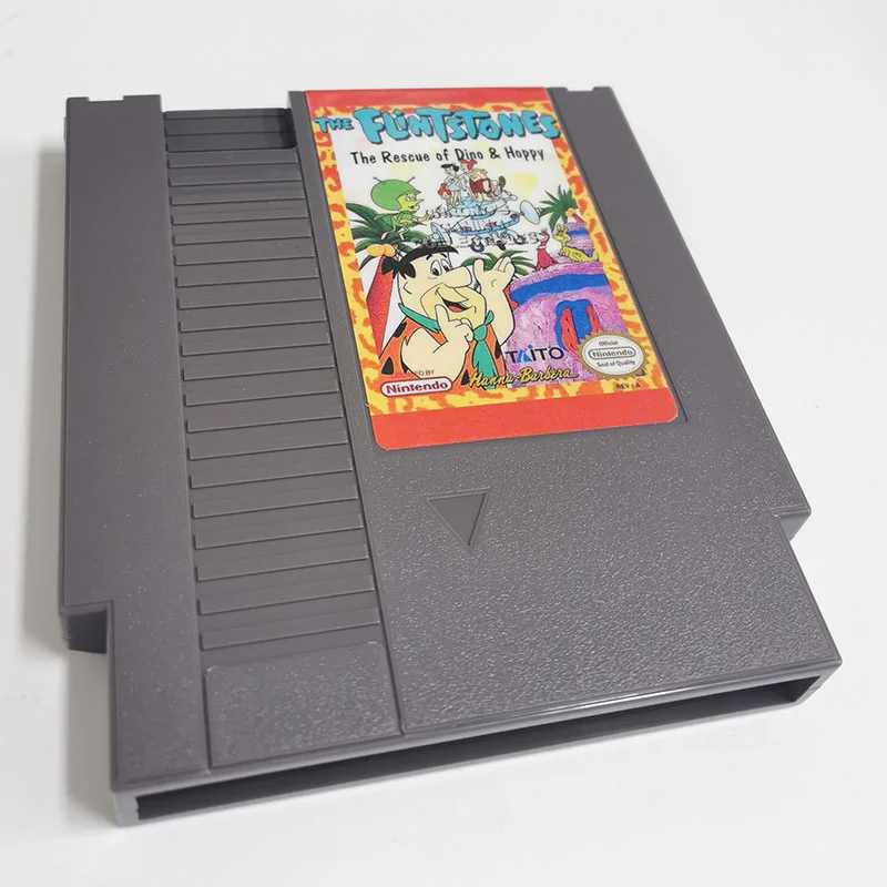 The Flintstones: The Rescue of Dino & Hoppy For Nintendo NES - 8 Bit Game Cartridge