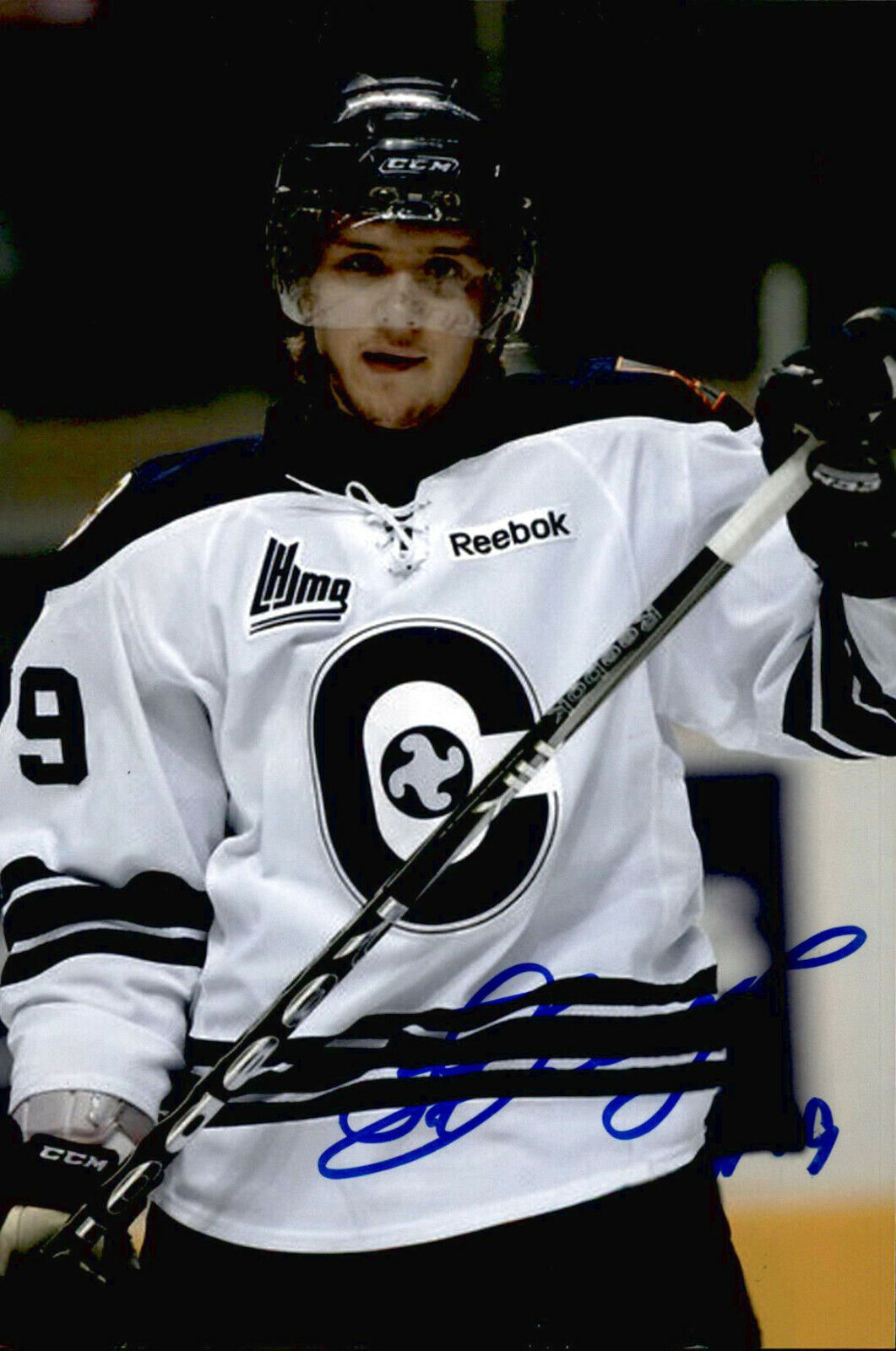 Anton Zlobin SIGNED autographed 4x6 SHAWINIGAN CATARACTES / PITTSBURGH PENGUINS