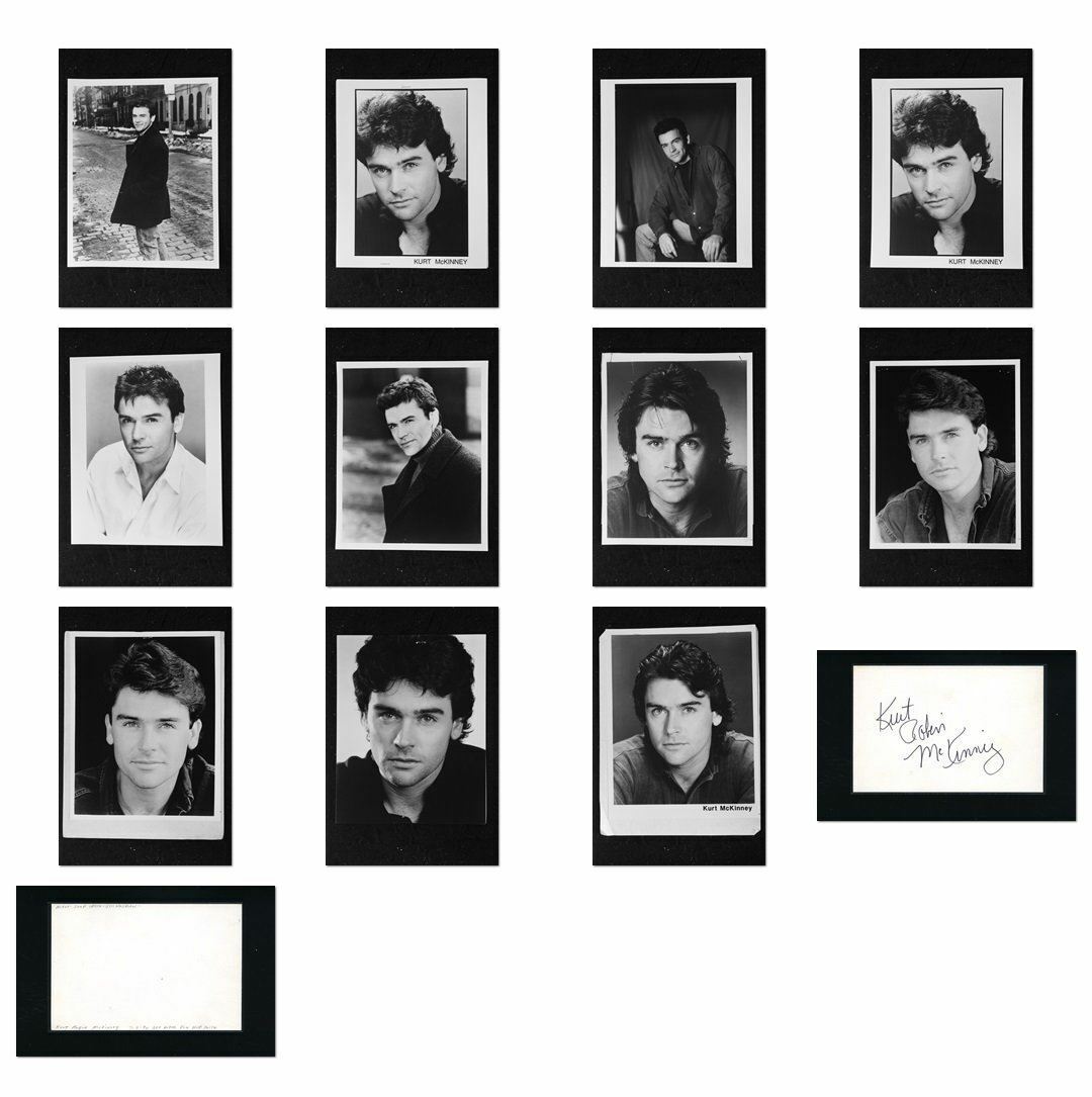 Kurt Mckinney - Signed Autograph and Headshot Photo Poster painting set - Guiding Light