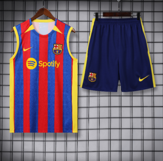 23/24 Barcelona Vest Training Kit Thai Version Football Shirt 