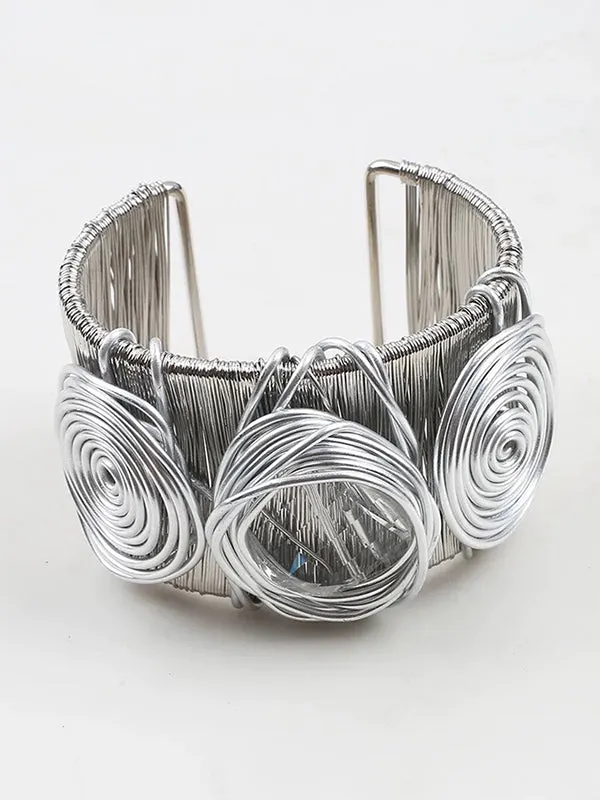 Geometric Pleated Bracelet Accessories