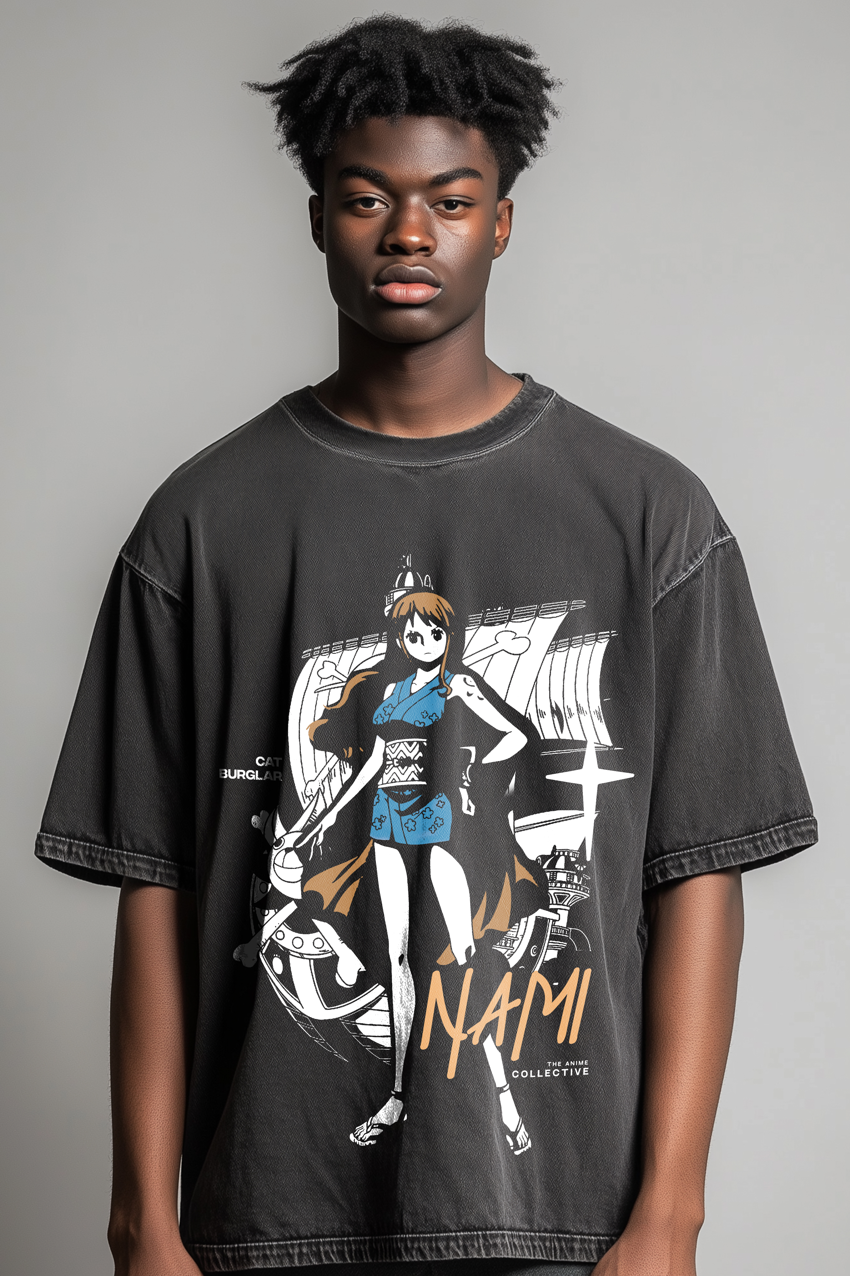 Nami Vintage Oversized T-Shirt | One Piece