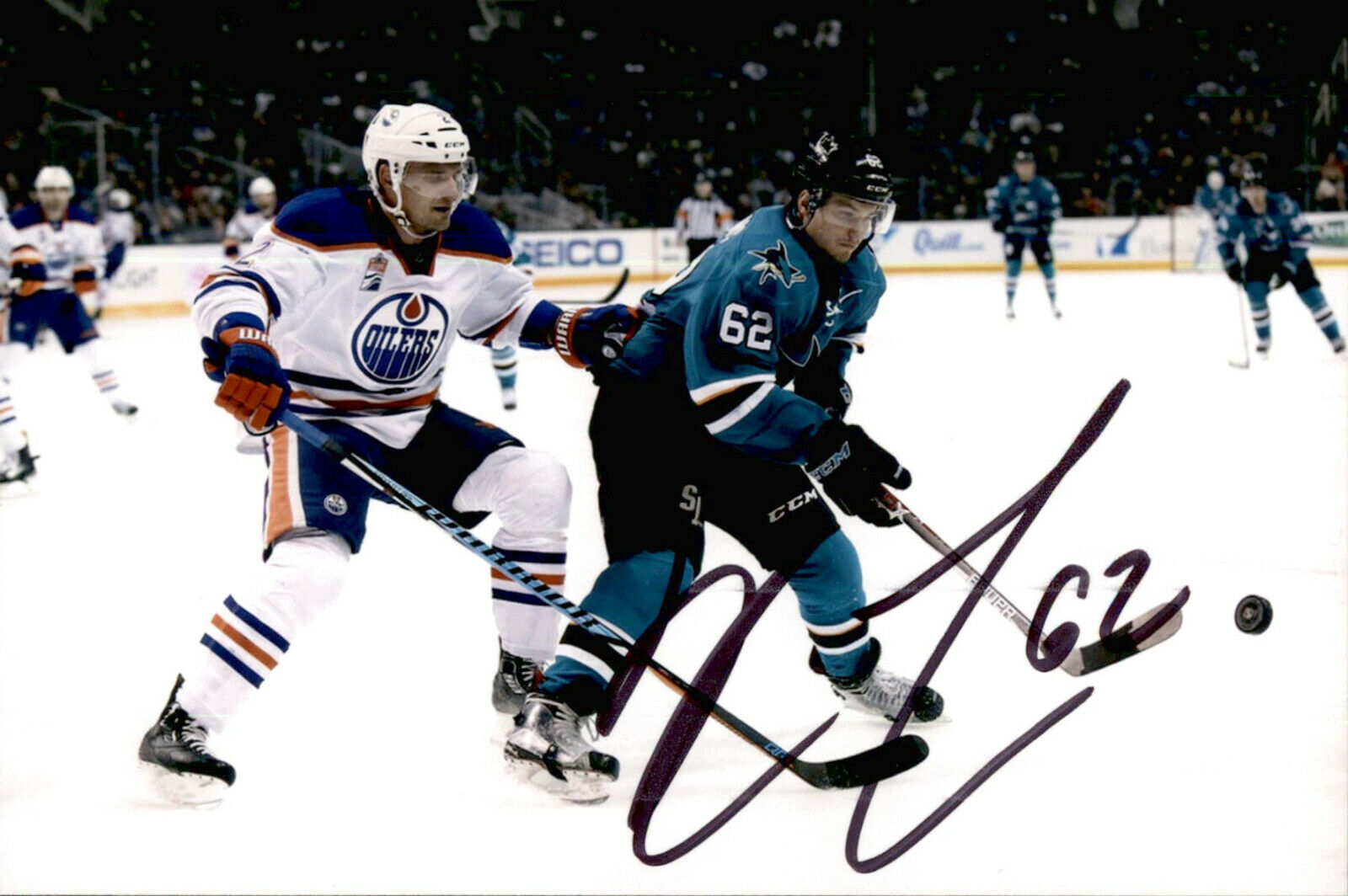 Kevin Labanc SIGNED autographed 4x6 Photo Poster painting SAN JOSE SHARKS #8