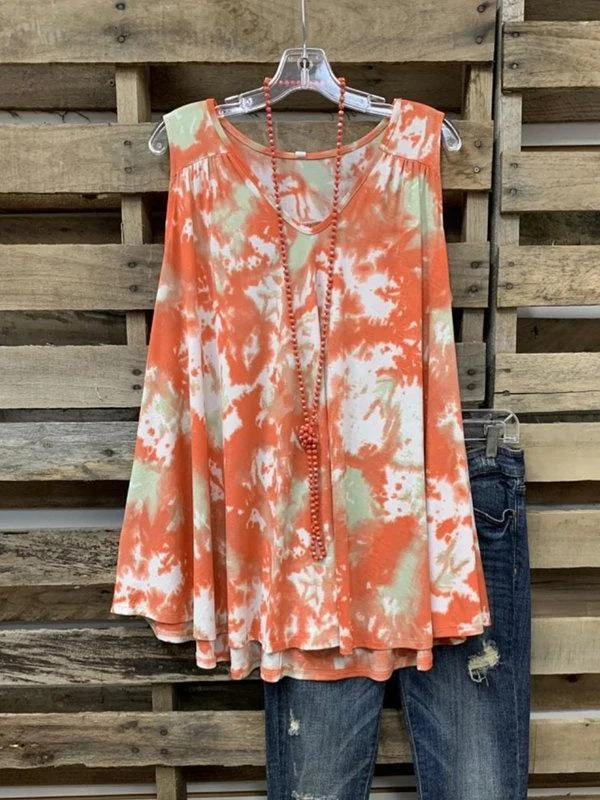 Casual Short Sleeve Cotton-Blend Shirts & Tops-Mayoulove