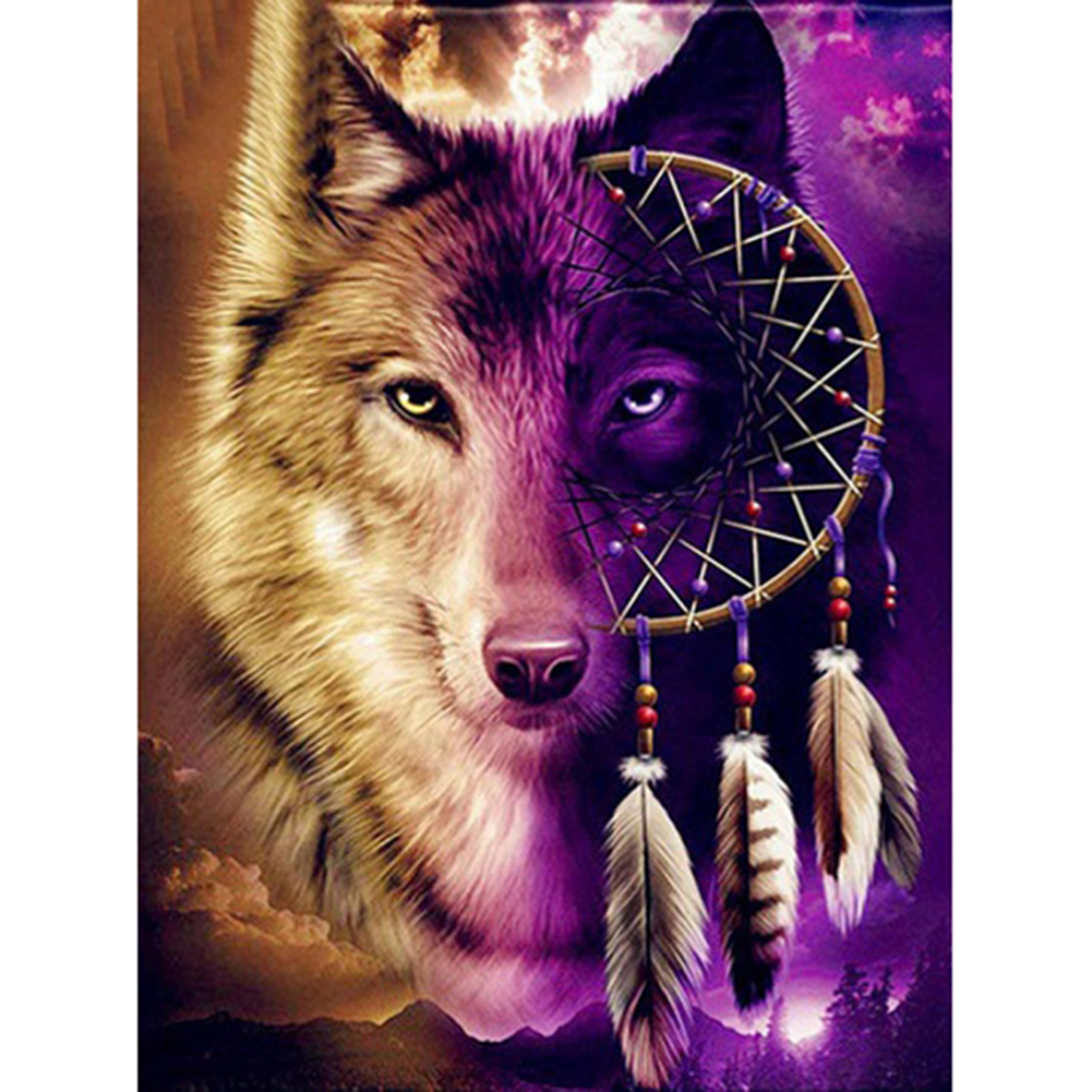 

Wolf - Round Drill Diamond Painting - 30*40CM, 501 Original