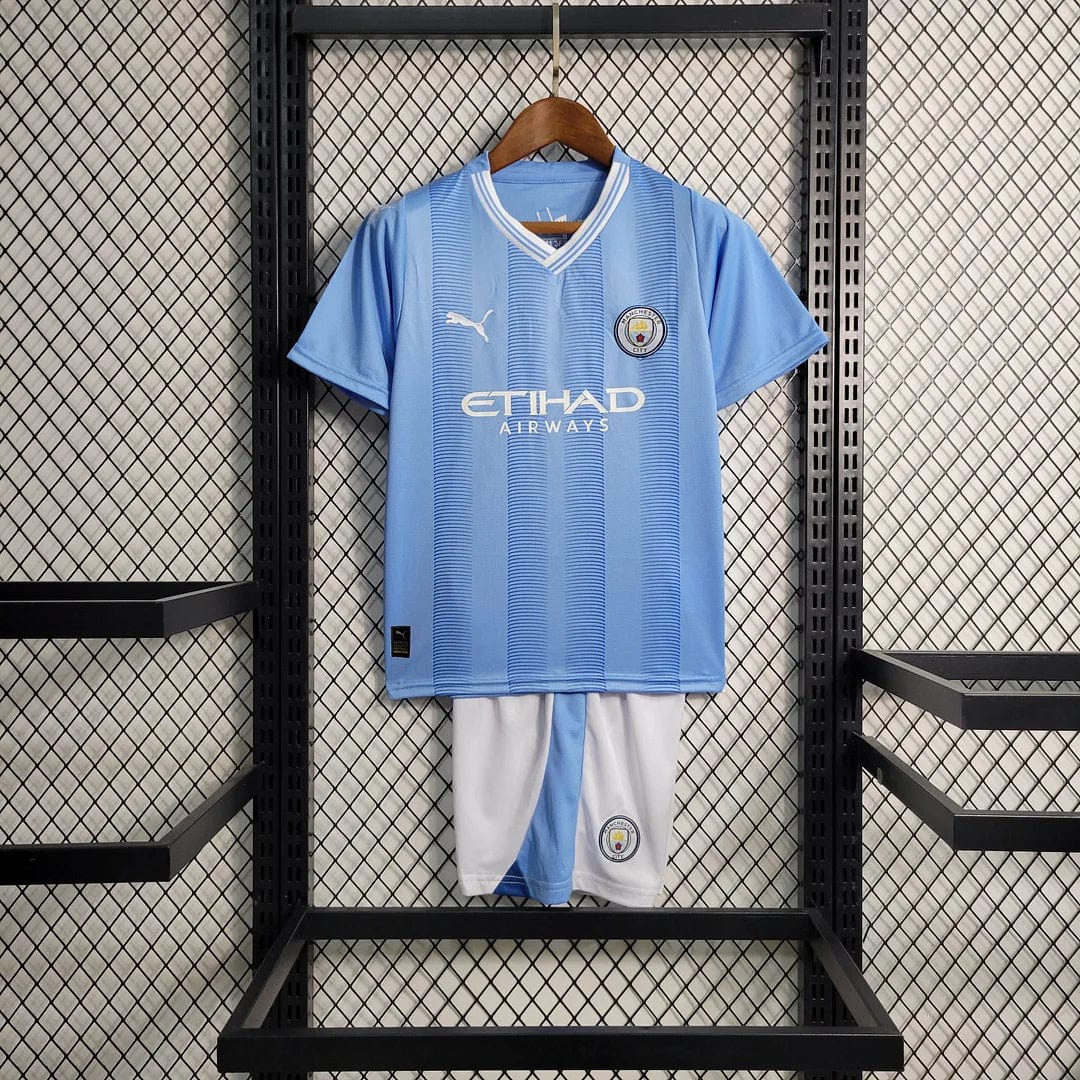 2023/2024 Kids Size Manchester City Home Football Shirt 1:1 Thai Quality mysite
