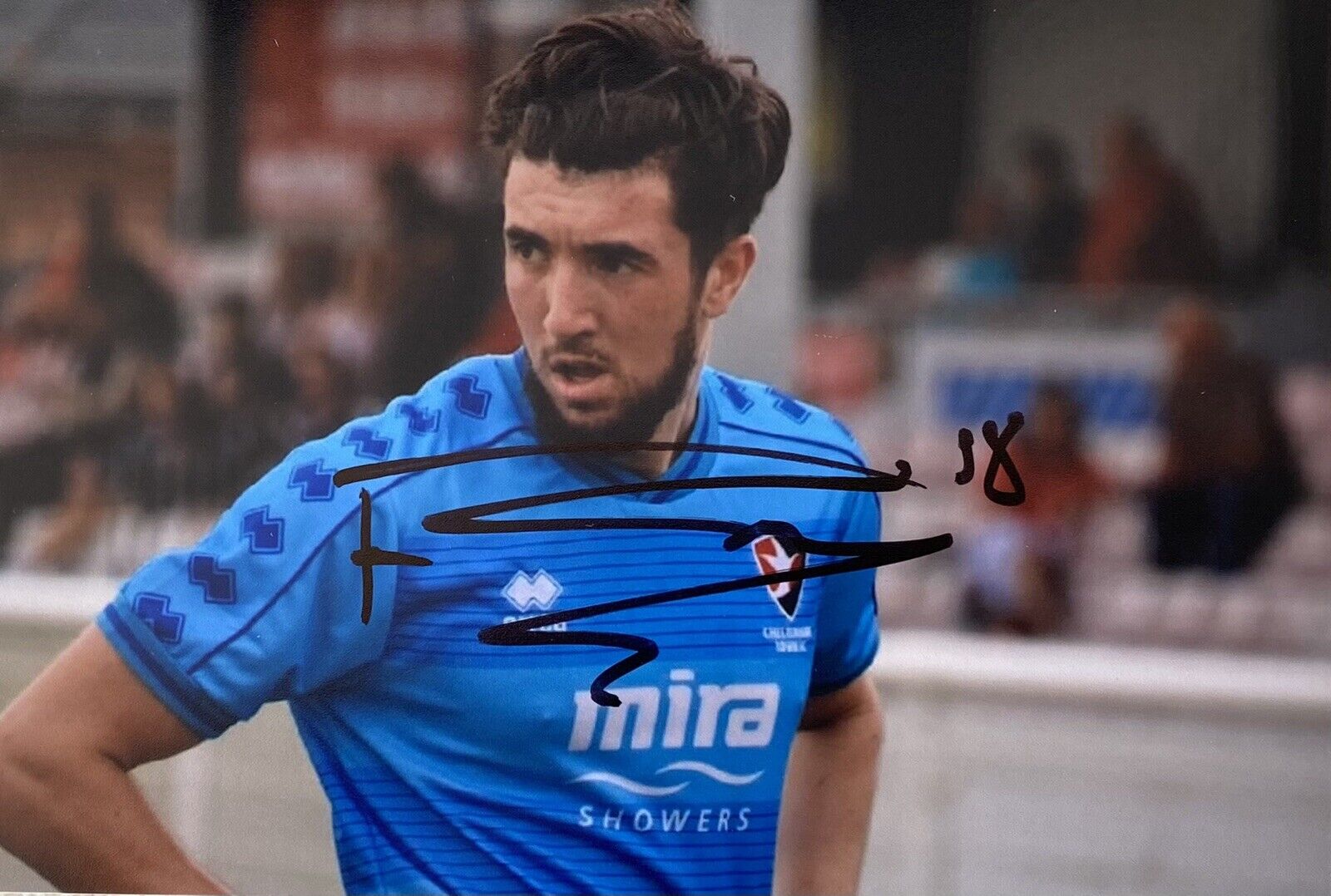 Finn Azaz Genuine Hand Signed Cheltenham Town 6X4 Photo Poster painting 2