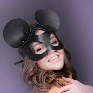 pornhint Pornhint Leather mask, BDSM mask, Face mask, Cosplay mask, Masquerade mask, Sex mask, Leather blindfold, Fetish mask,Black mask,BDSM fetish face mask