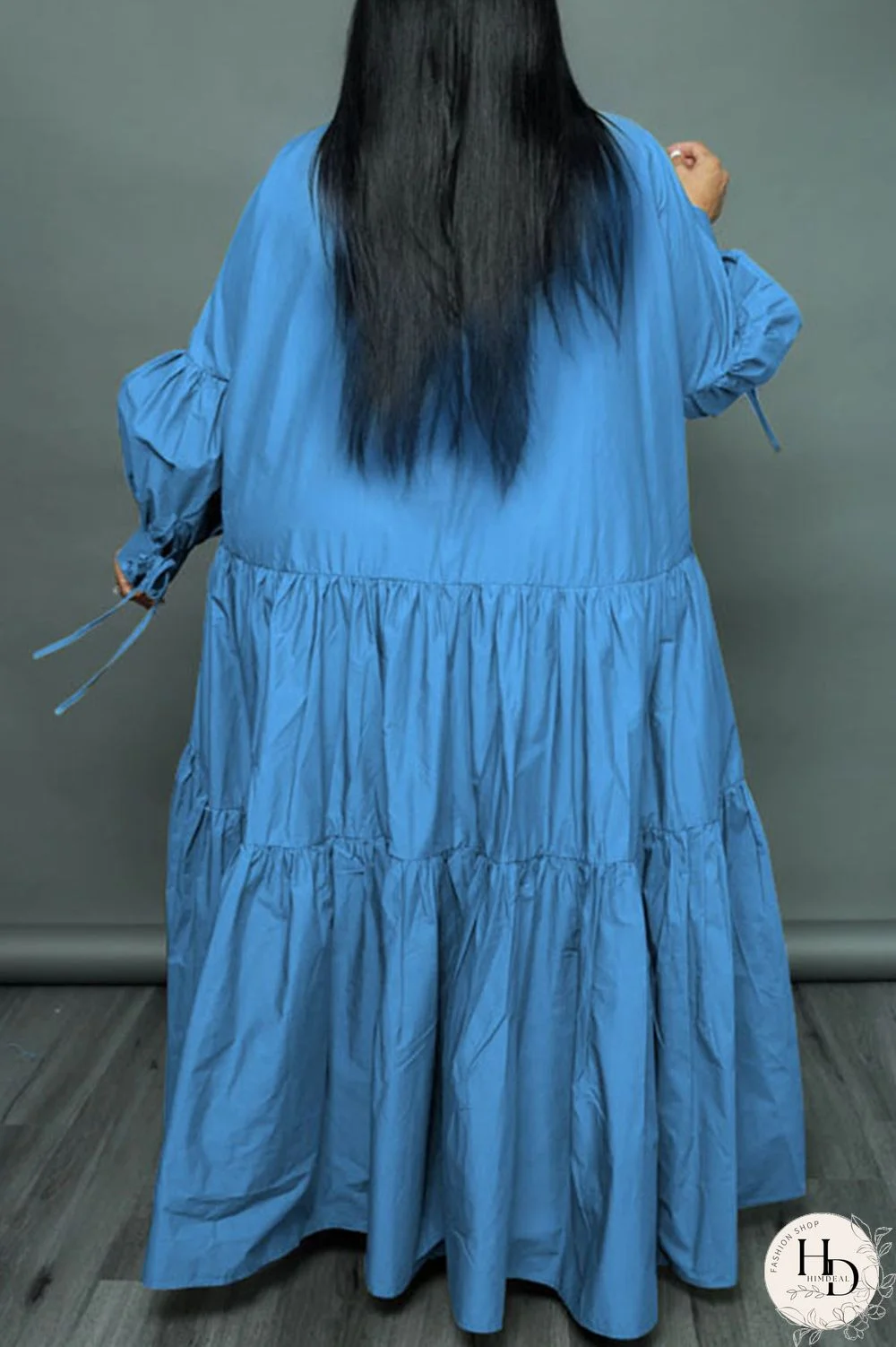 White Casual Solid Patchwork Buttons Fold Turndown Collar Shirt Dress Plus Size Dresses