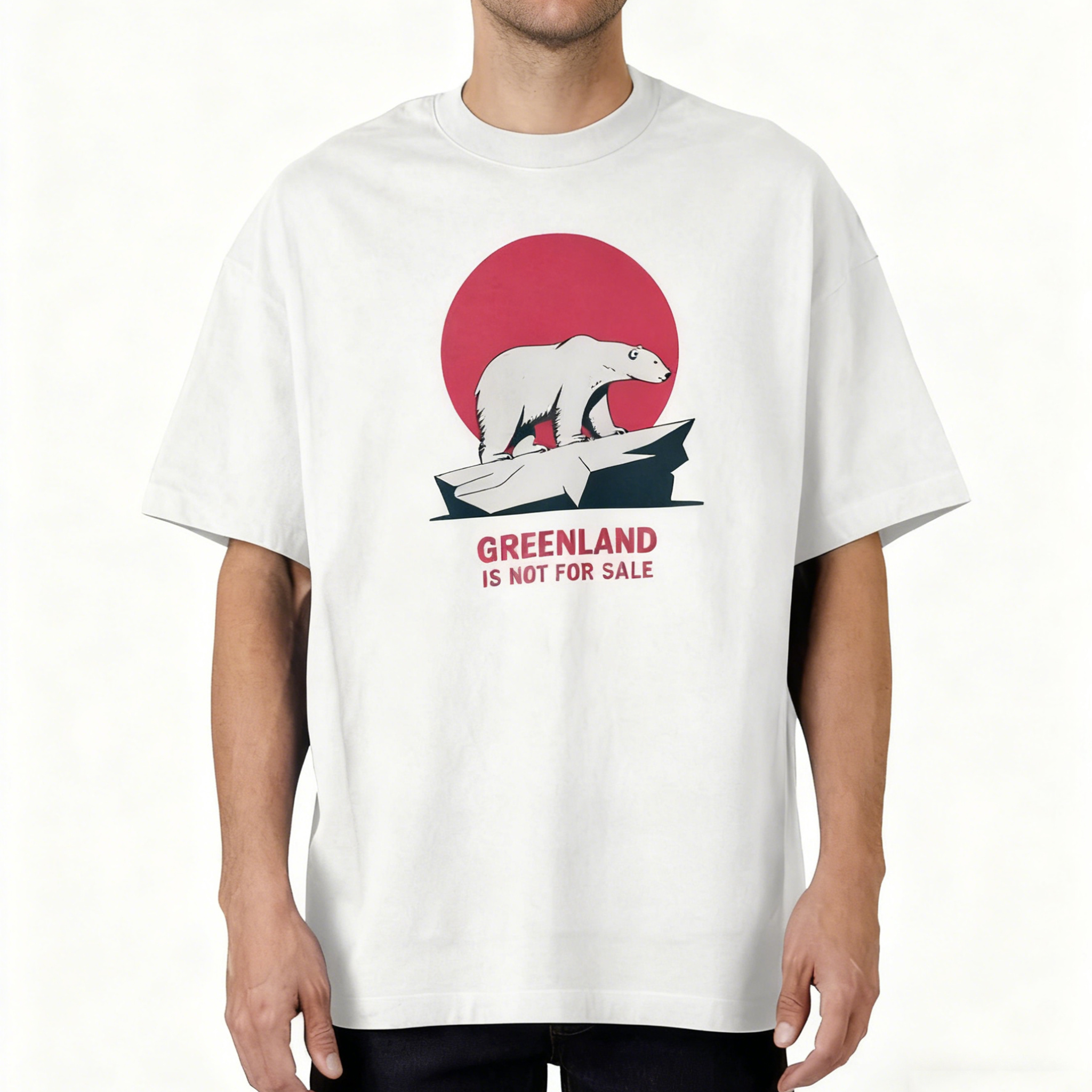 Greenland Is Not For Sale Men's Casual T-shirt artswardrobe