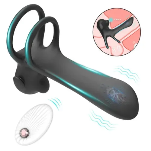 pornhint Pornhint Multi-speed Penis Cock Ring Vibrator Vaginal Stimulator Sex Toys For Women Men