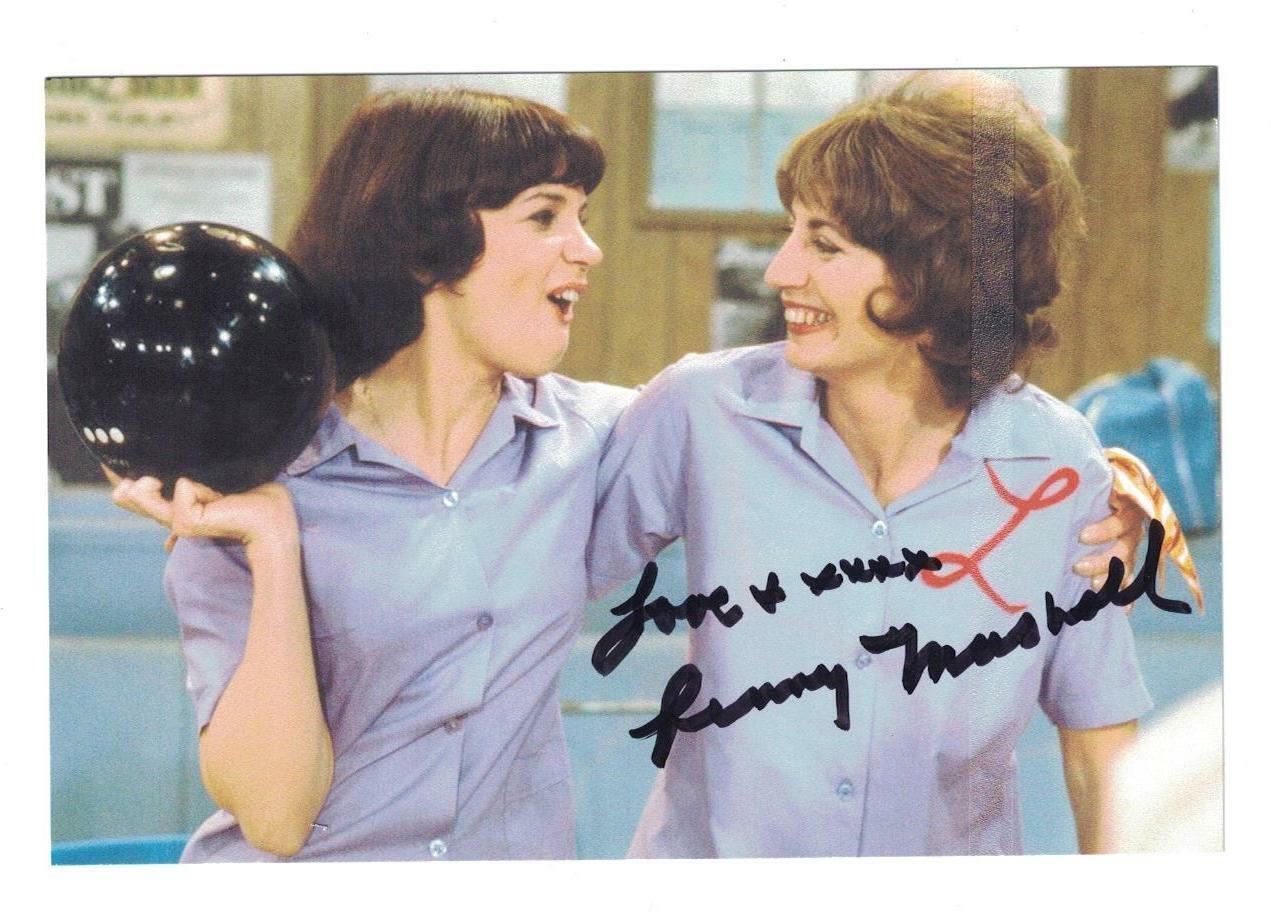 Penny Marshall Signed Autographed 4x6 Photo Poster painting Actress Laverne & Shirley