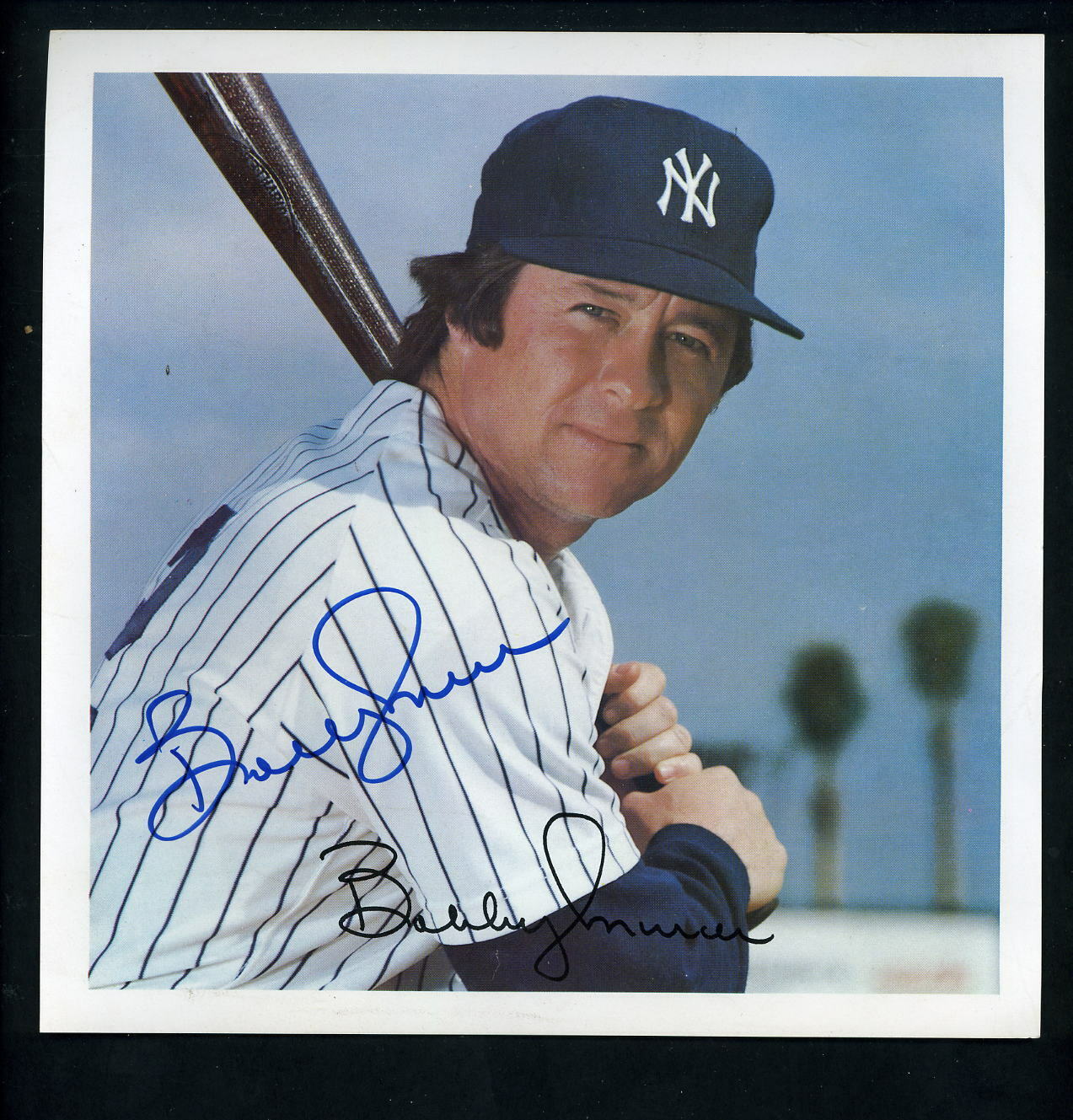 Bobby Murcer Signed Autographed 8 X 8 Yankees Photo Poster painting Album SHIPPING IS