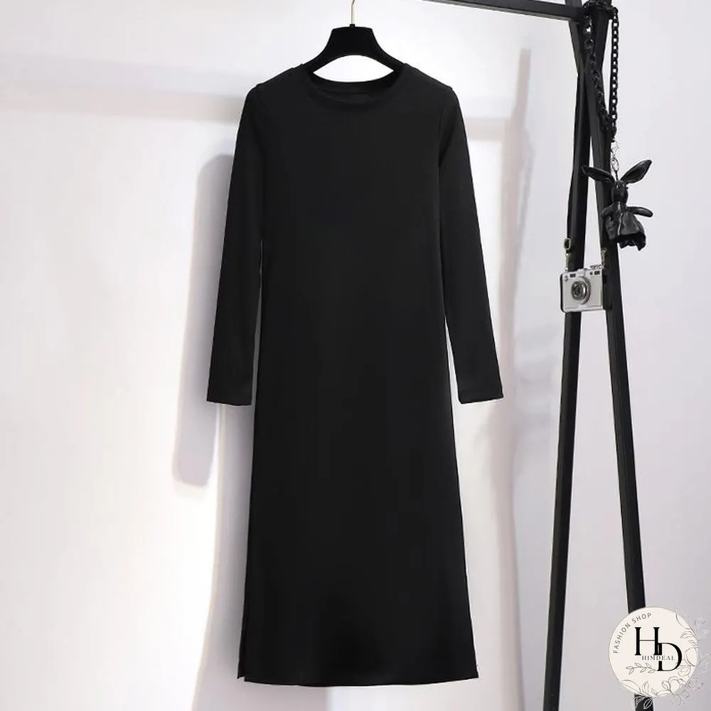 British Style Vest+Black Dress P10367