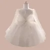 Kid Baby Girl Christening Winter Casual Flower Birthday Dresses