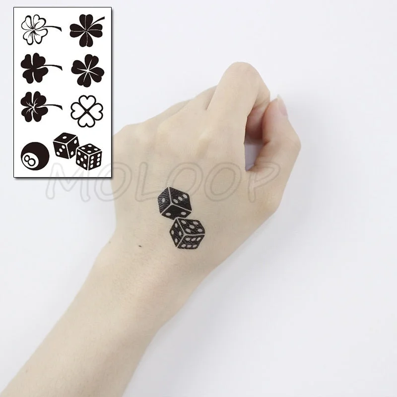 Water Transfer Tattoo Sexy Red Lips Print Tattoo Body Art Waterproof Temporary Fake Flash Tattoo for Man Woman Kid 10.5*6cm