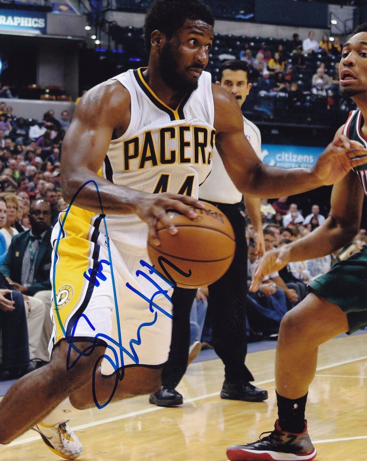 Solomon Hill autographed 8x10 Indiana Pacers #1  Shipping