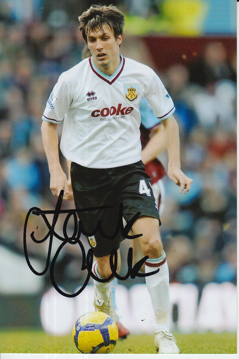 BURNLEY HAND SIGNED JACK CORK 6X4 Photo Poster painting 8.