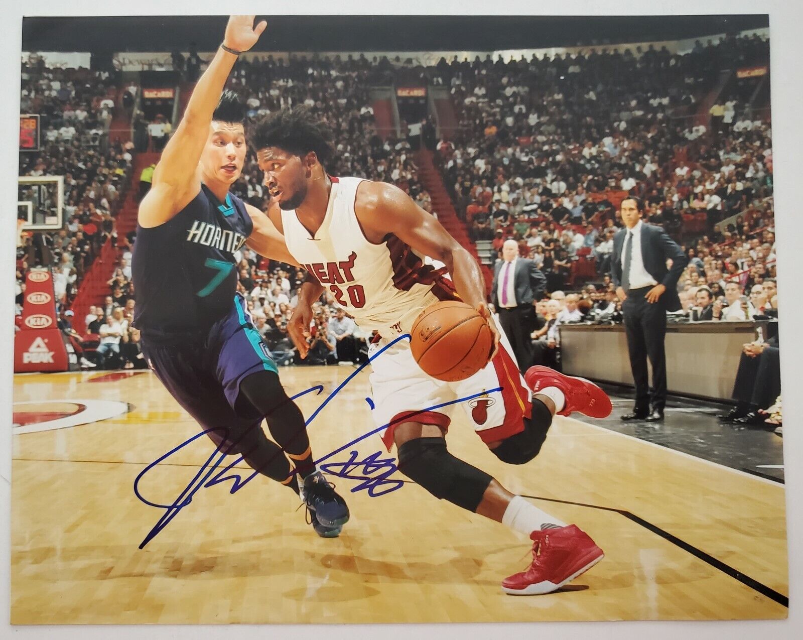 Justise Winslow Signed 8x10 Photo Poster painting Miami Heat Basketball All Star NBA RAD