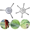 Steel Wire Grass Trimmer Head Cutting Head Weeding Wheel for Home Garden Parking