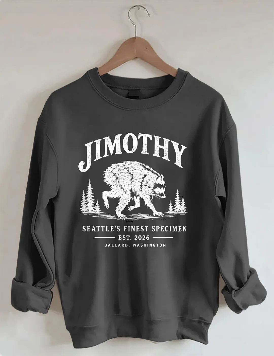 Jimothy Viral Raccoon Sweatshirt