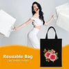 Diamond Painting-DIY Handbag Canvas Flower Storage Bag